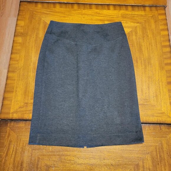 MICHAEL Michael Kors charcoal gray pencil skirt - Picture 1 of 12